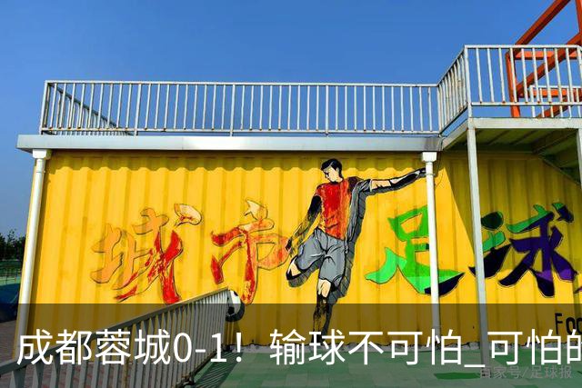 成都蓉城0-1！输球不可怕 可怕的是阿洛伊西赛后发言 坚信可以拿到冠军