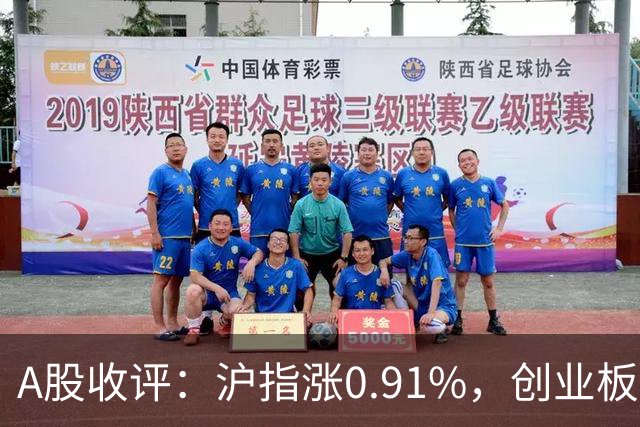 A股收评：沪指涨0.91%，创业板指涨3.4%，减速器、CPO、PEEK材料等概念走强